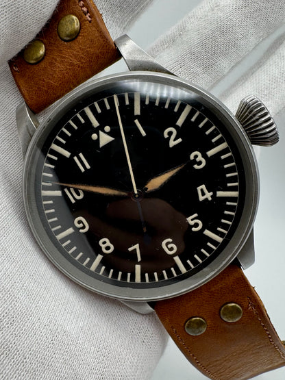 IWC Pilot B-Uhr Luftwaffe 1940's Ref. 431 Military Pilot Watch WWII 55mm (Mint)