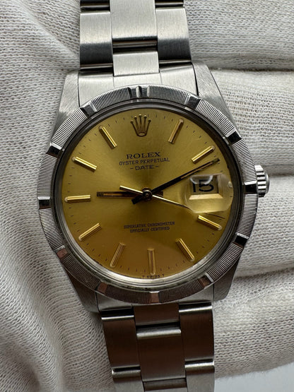Rolex Oyster Perpetual Date 34 Full Steel Oyster 1980 (Mint/Serviced)