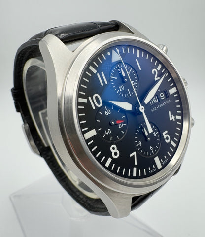 IWC Pilot Chronograph Steel 42 (Unpolished)