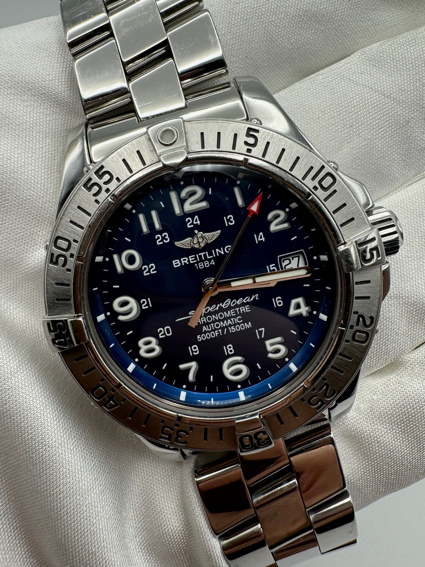 Breitling Superocean Blue Dial