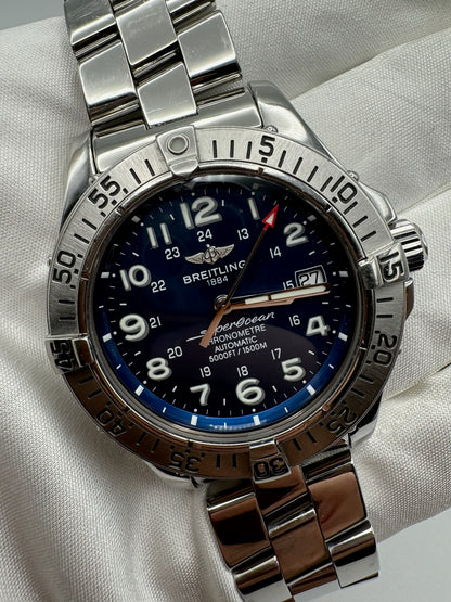 Breitling Superocean Blue Dial