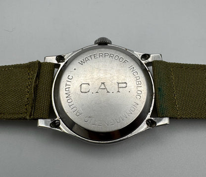 Croton Aquamatic Automatic Bumper WWII Military Watch (Full-Set/Unpolished/Serviced)