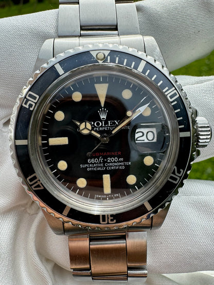 Rolex Submariner 1680 Red Mark VI Stunning Patina