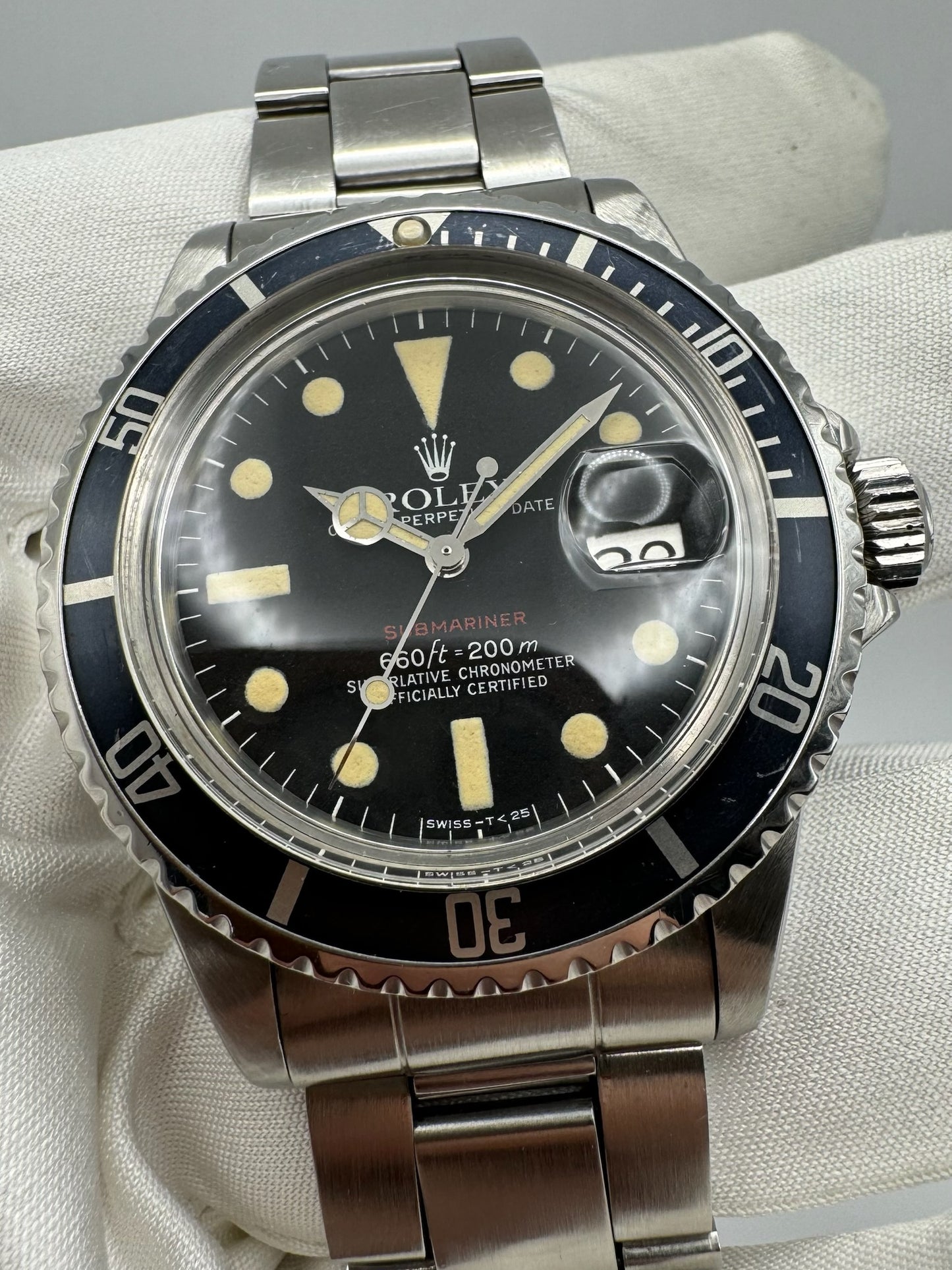 Rolex Submariner 1680 Red Mark VI Stunning Patina