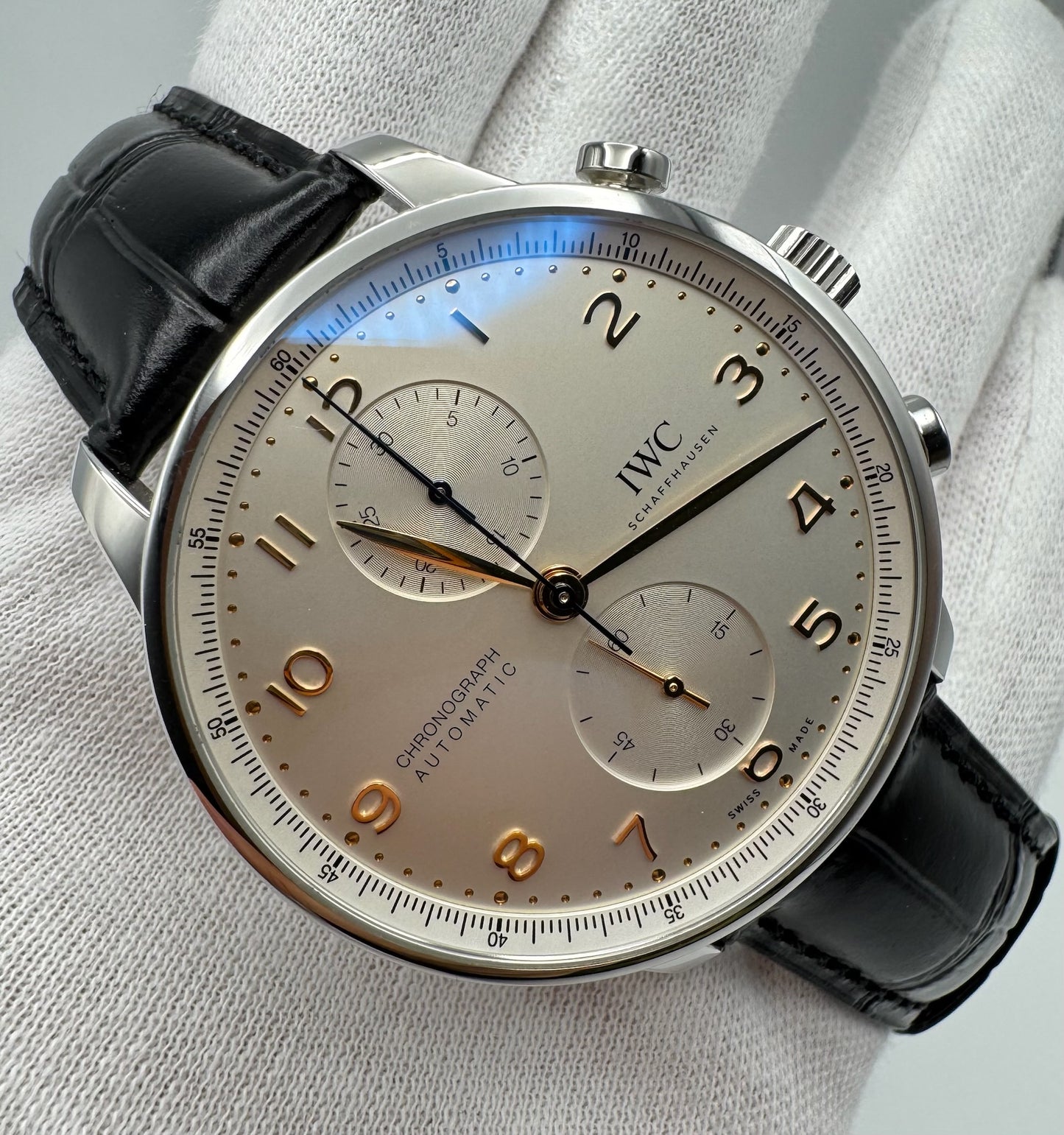 IWC Portuguese Chronograph 2022 (Full-Set/Mint)