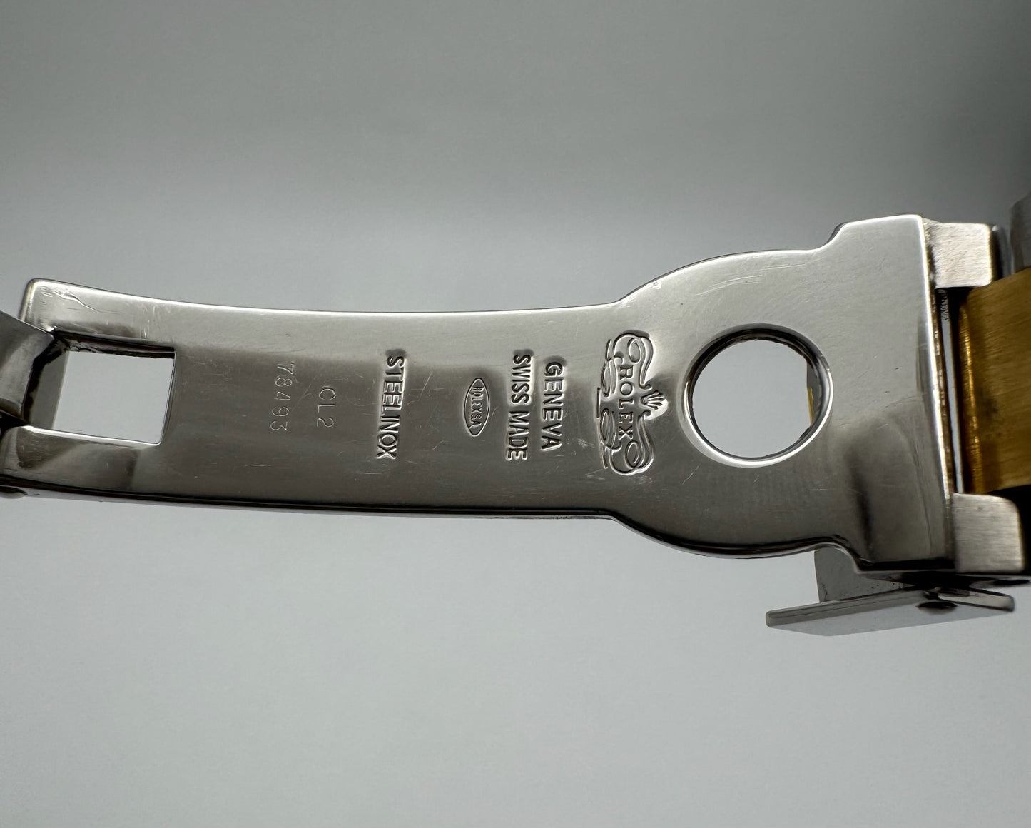 Rolex Daytona 116523 Steel/Yellow Gold White Dial Original Owner 2004 (Full-Set/Unpolished)