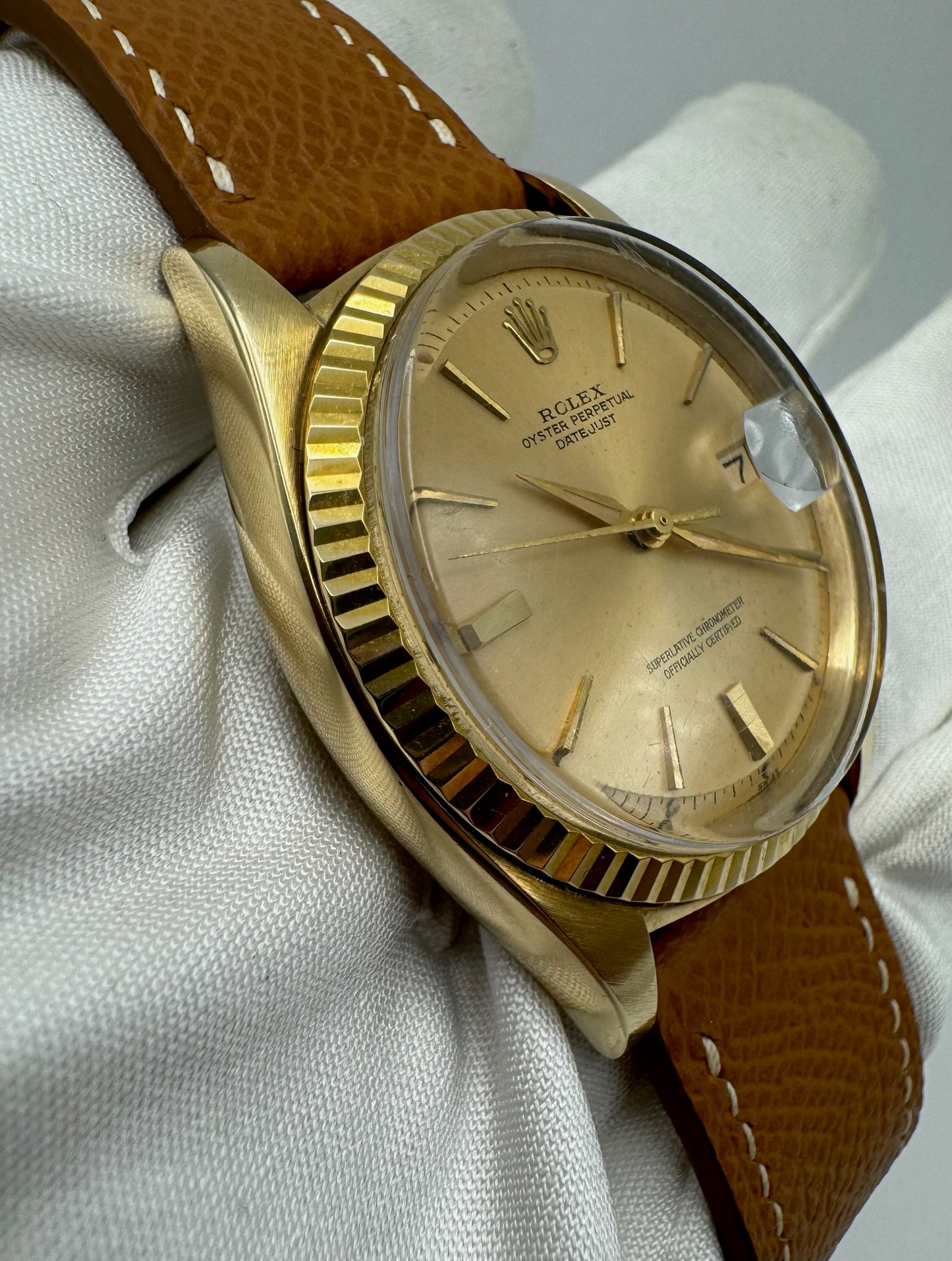 Rolex Datejust 36 with Champagne Door Stop Dial