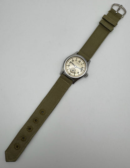 Croton Aquamatic Automatic Bumper WWII Military Watch (Full-Set/Unpolished/Serviced)