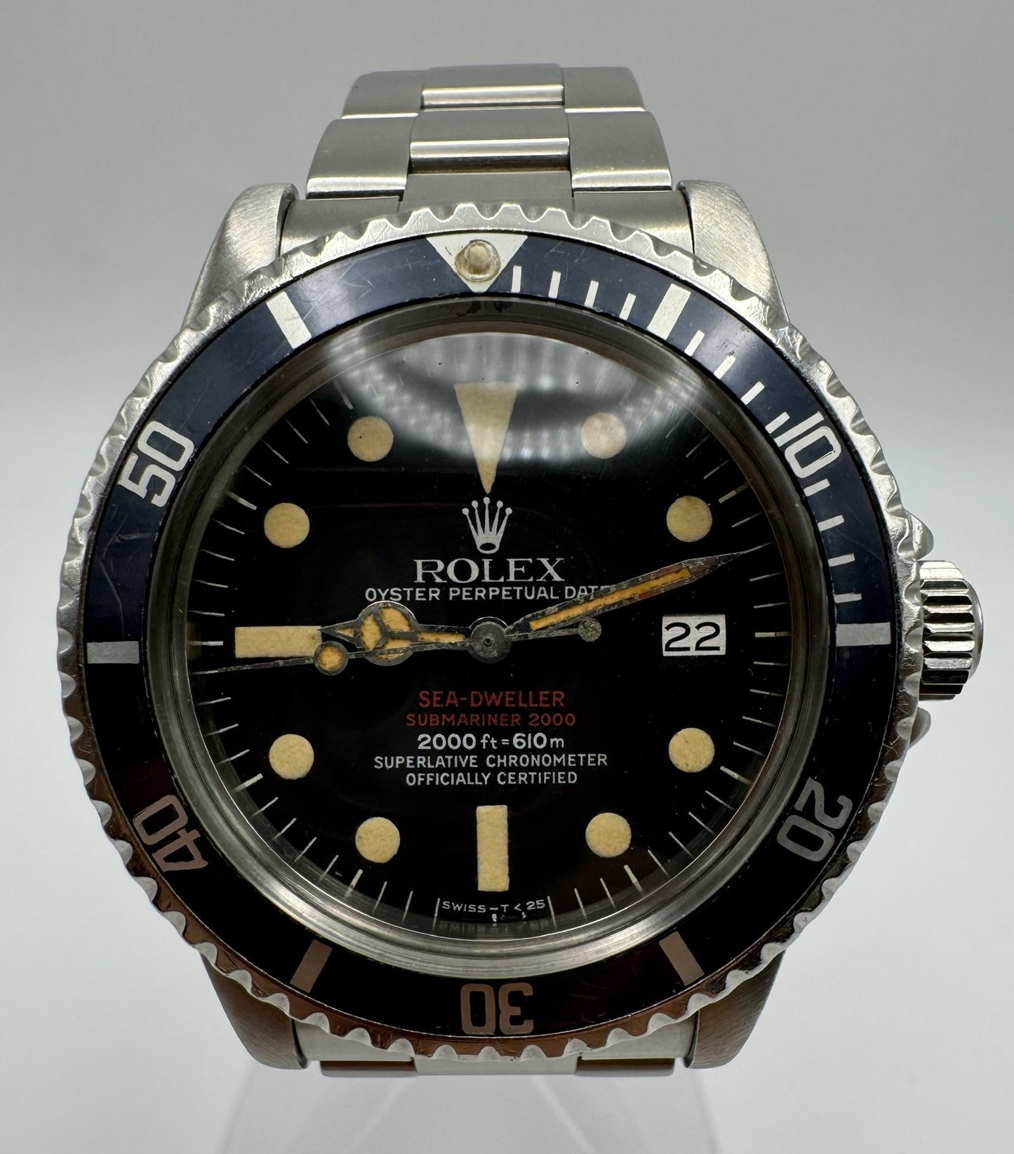 Rolex Sea-Dweller 1665 Double Red Mark 4 (Full-Set)