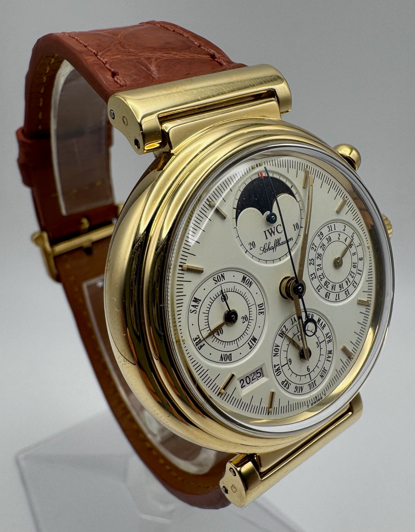 IWC Da Vinci Perpetual Calendar Chronograph Yellow Gold (Full-Set/Serviced)