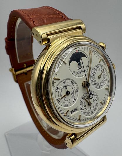 IWC Da Vinci Perpetual Calendar Chronograph Yellow Gold (Full-Set/Serviced)