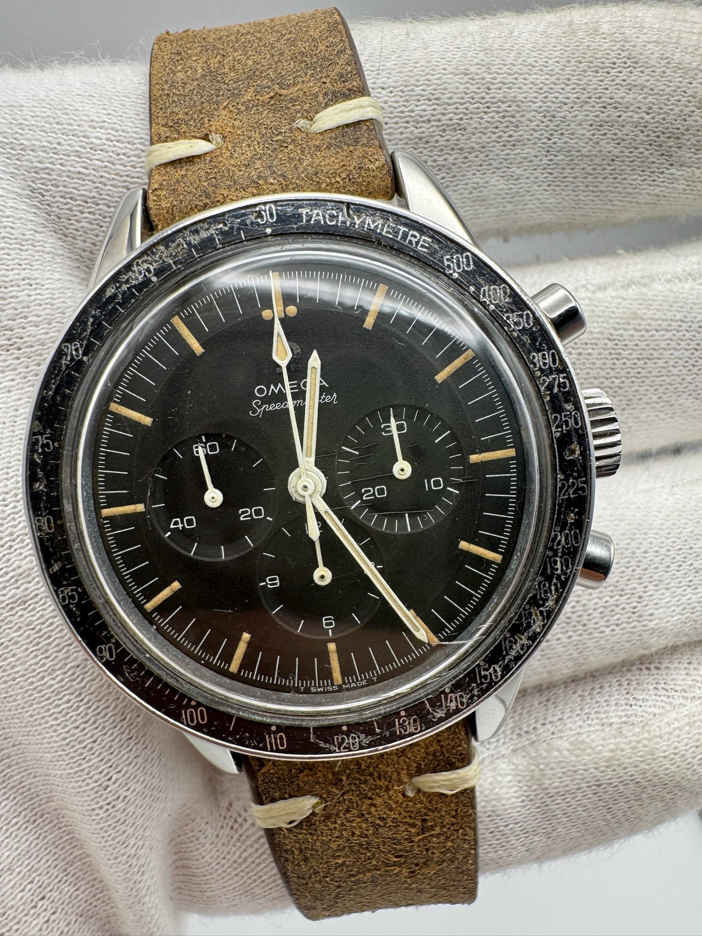 Omega Speedmaster “Ed White” Cal. 321 Tropical Dial Heavy Patina (Serviced)