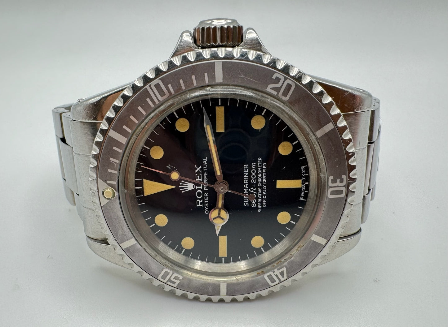 Rolex Submariner 4 Liner Maxi Dial Yellow Patina (Serviced)