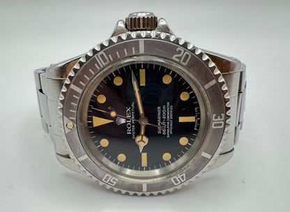 Rolex Submariner 4 Liner Maxi Dial Yellow Patina (Serviced)