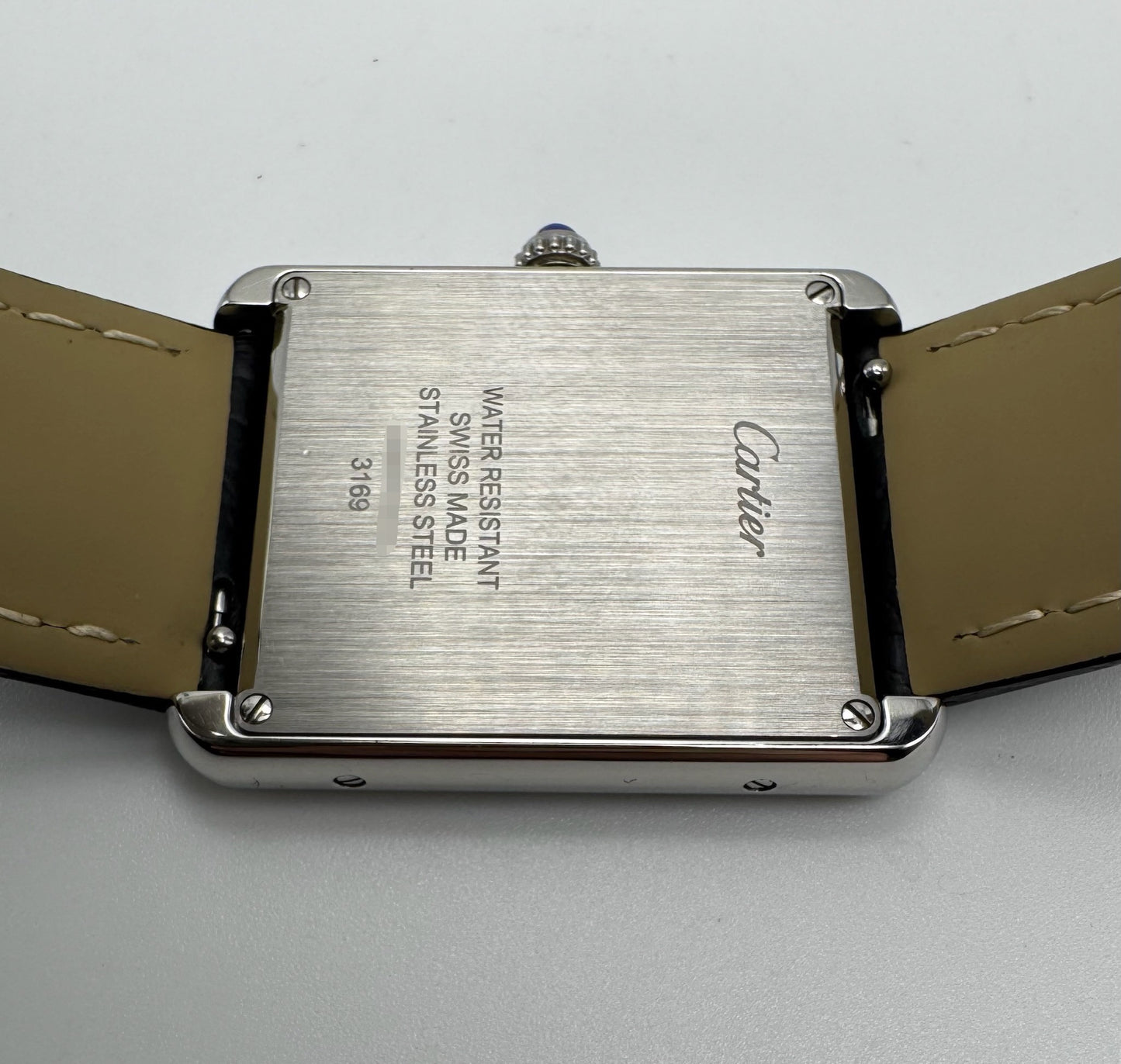 Cartier Tank Solo Steel Large Size Quartz Silver Dial 2020 (Full-Set/Mint)