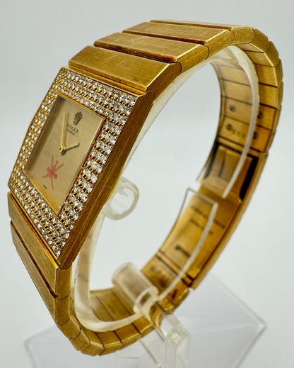 Rolex Cellini King Midas Yellow Gold with Factory Diamonds Kabouss “Khanjar” (NOS / Full-Set)