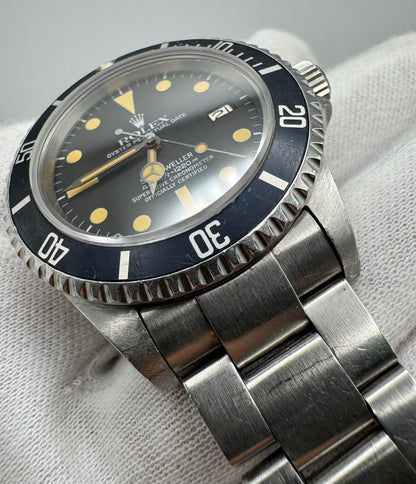 Rolex Sea-Dweller 16660 Matte Dial Heavy Patina 1981 (Full-Set/Unpolished)