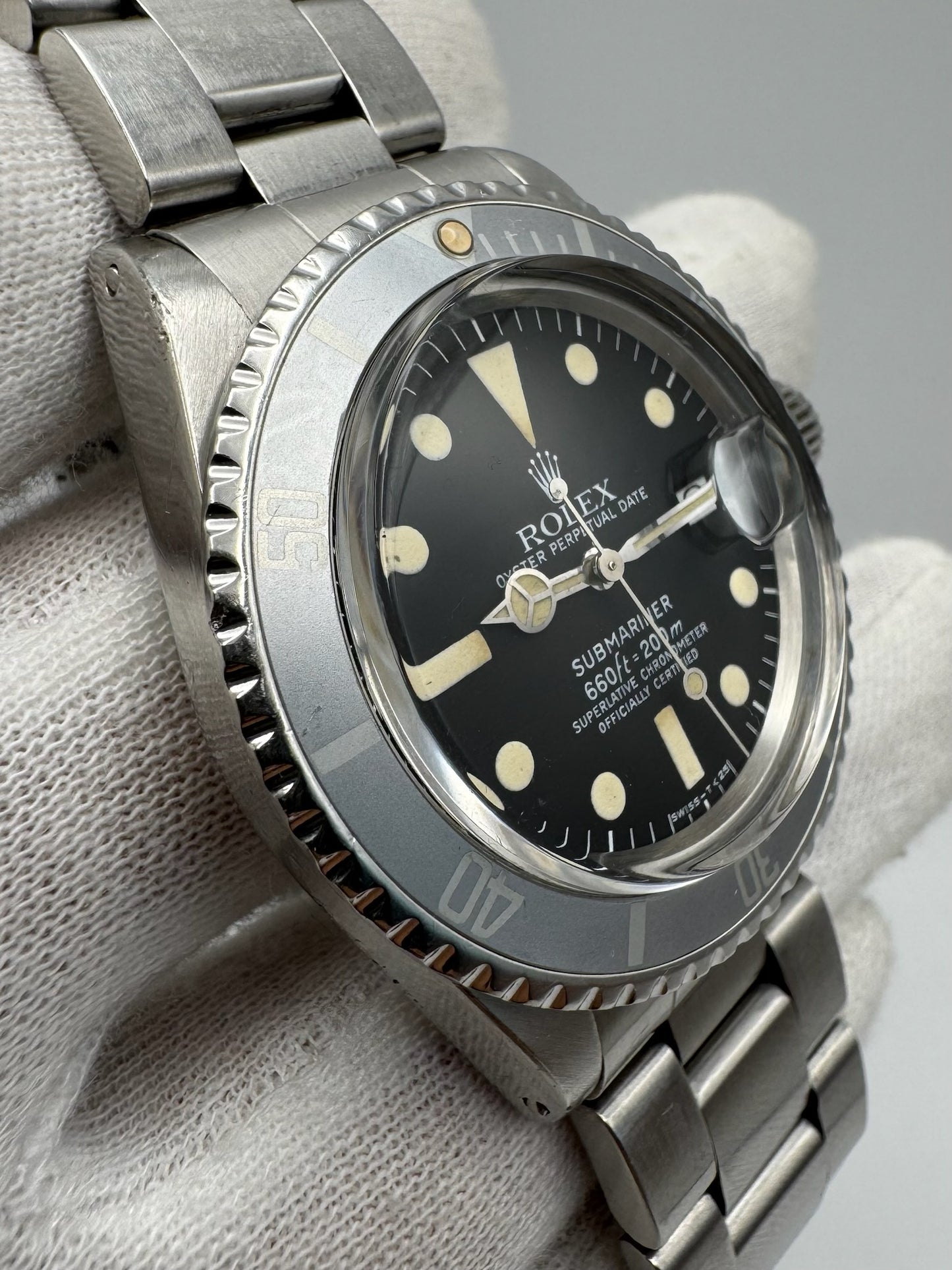 Rolex Submariner Date 1680 Ghost Bezel 1978 (Full-Set)