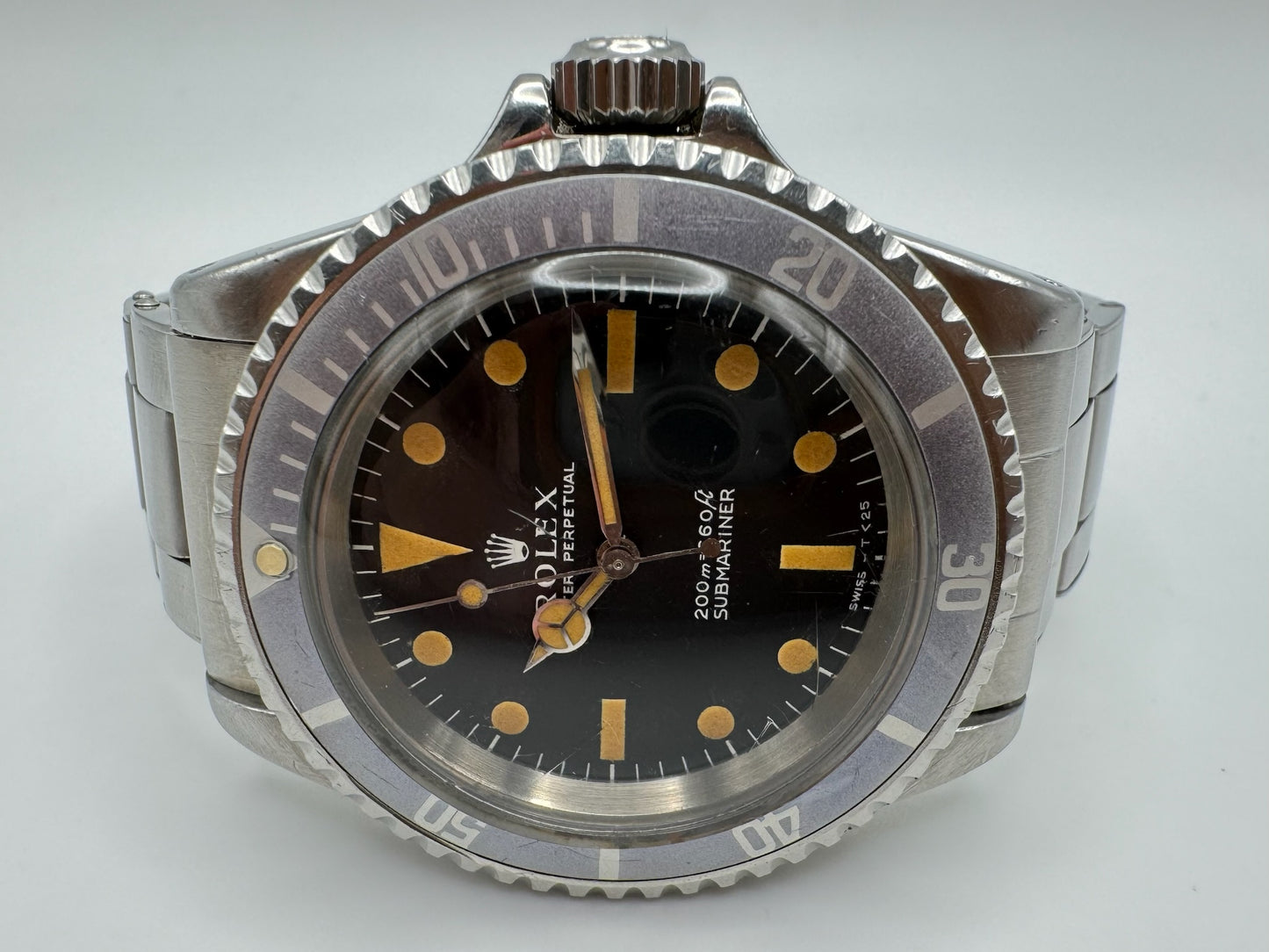 Rolex Submariner No Date Meters First Pumpkin Patina