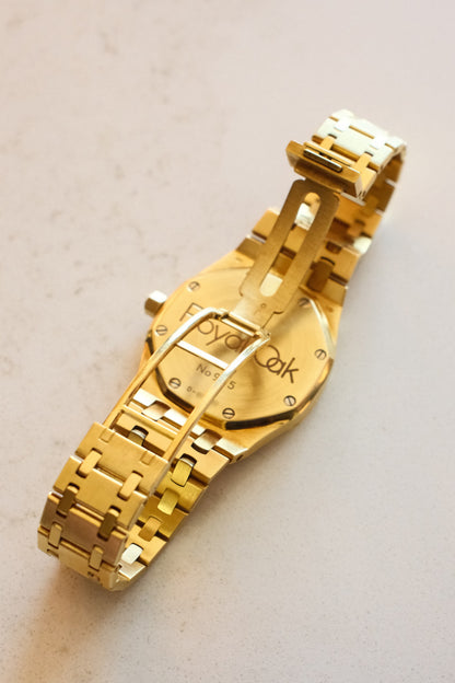 AP Royal Oak Yellow Gold with Creme Dial