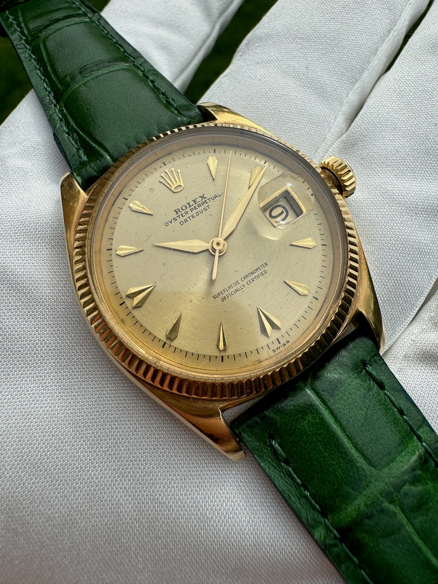 Rolex Datejust 36 Vintage in Yellow Gold