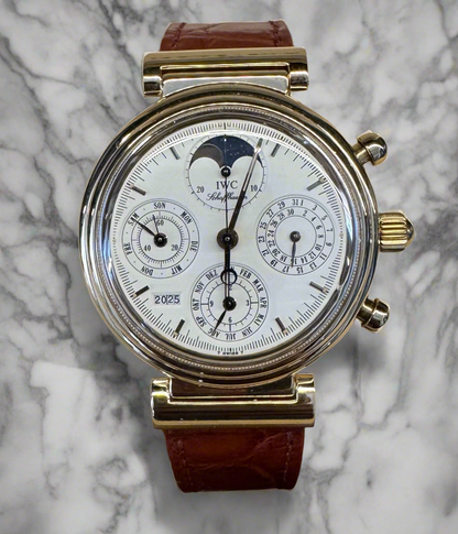 IWC Da Vinci Perpetual Calendar Chronograph Yellow Gold (Full-Set/Serviced)