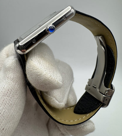 Cartier Tank Solo Steel Large Size Quartz Silver Dial (Full-Set/Unworn)