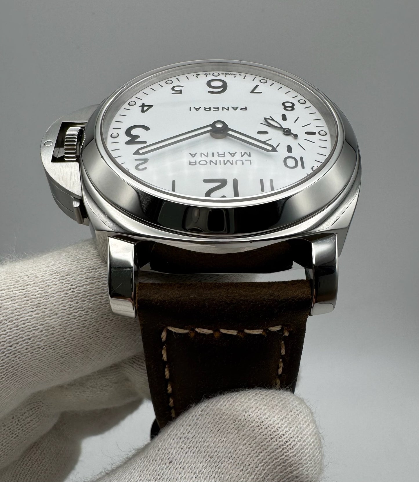 Panerai Luminor Marina 44 PAM113 White Dial 2011 (Full-Set/Mint)