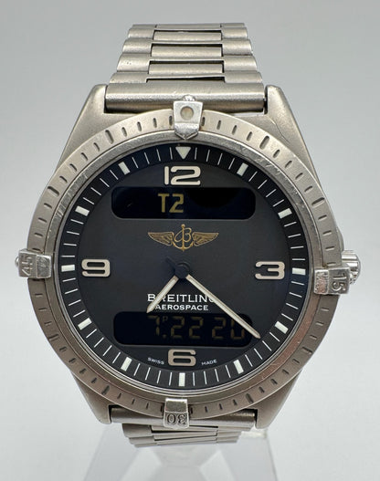 Breitling Aerospace Full Titanium Black Dial (Unpolished)