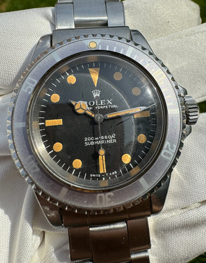 Rolex Submariner No Date Meters First Pumpkin Patina