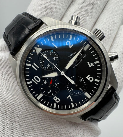 IWC Pilot Chronograph Steel 42 (Unpolished)