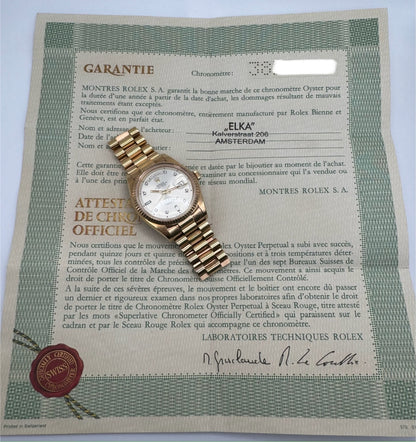 Rolex Day-Date 1803 18K Rose Gold w/ Diamond Dial