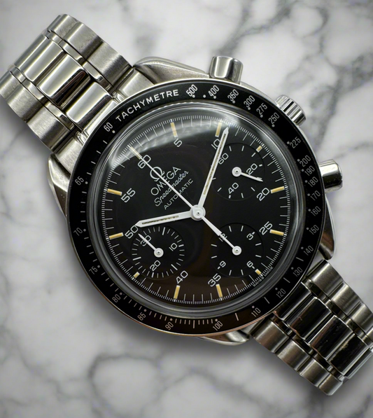 Omega Speedmaster Reduced with Tritium Dial (Unpolished)