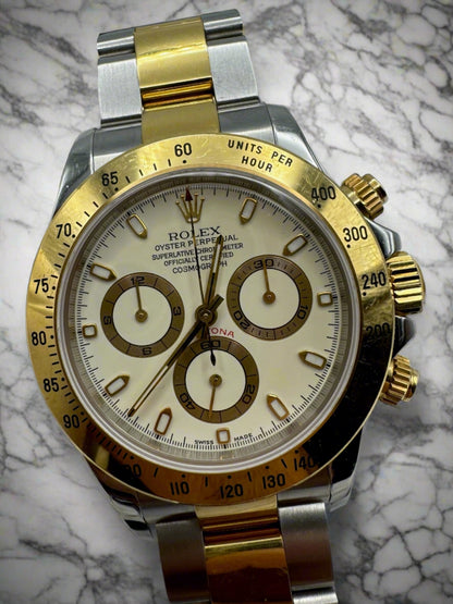 Rolex Daytona “UAE” Logo with Cream Lemon Dial (Full-Set)