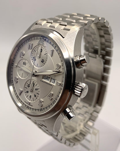 IWC Pilot Spitfire Chronograph with Silver Dial