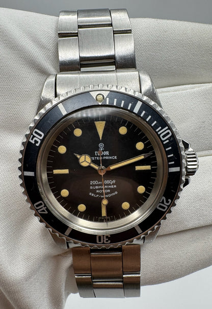 Tudor Submariner 7928 Long 5 Original Insert 1967 (Unpolished)