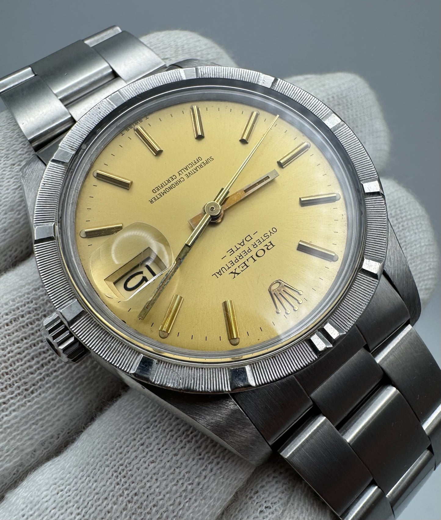 Rolex Oyster Perpetual Date 34 Full Steel Oyster 1980 (Mint/Serviced)