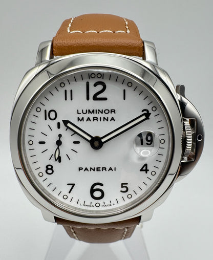 Panerai Luminor Marina 40 PAM49 Automatic White Dial (Mint)