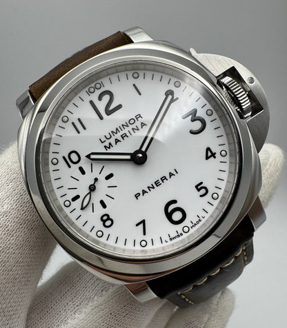 Panerai Luminor Marina 44 PAM113 White Dial 2011 (Full-Set/Mint)