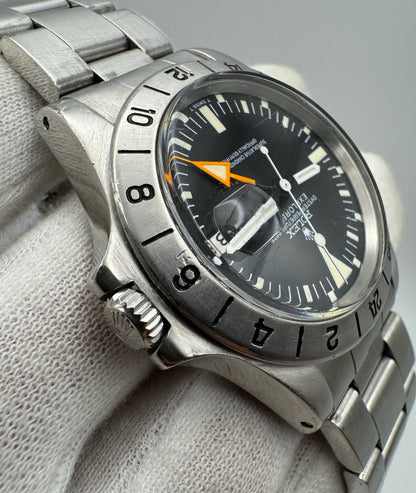 Rolex Explorer II 1655 Steve McQueen Full Steel Yellow Patina MK2 1973 (Full-Set)