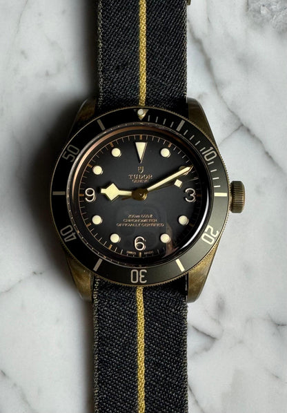 Tudor Black Bay Bronze Grey Dial Nice Patina 2019 (Full-Set/Mint)