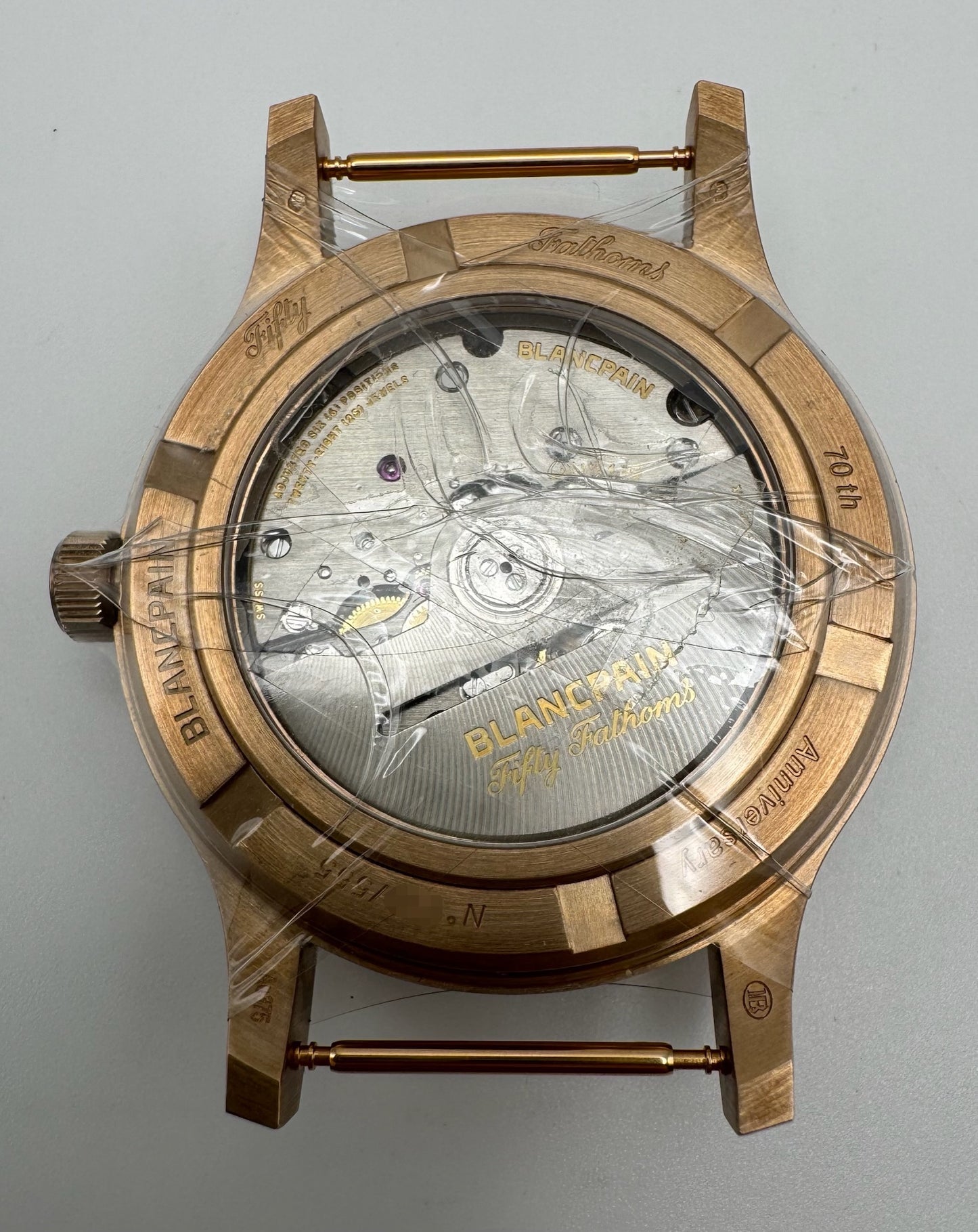 Blancpain Fifty Fathoms Mil-Spec L.E. 70th Anniversary Act 3 Bronze Gold 2024 (Unworn/Full-Set)