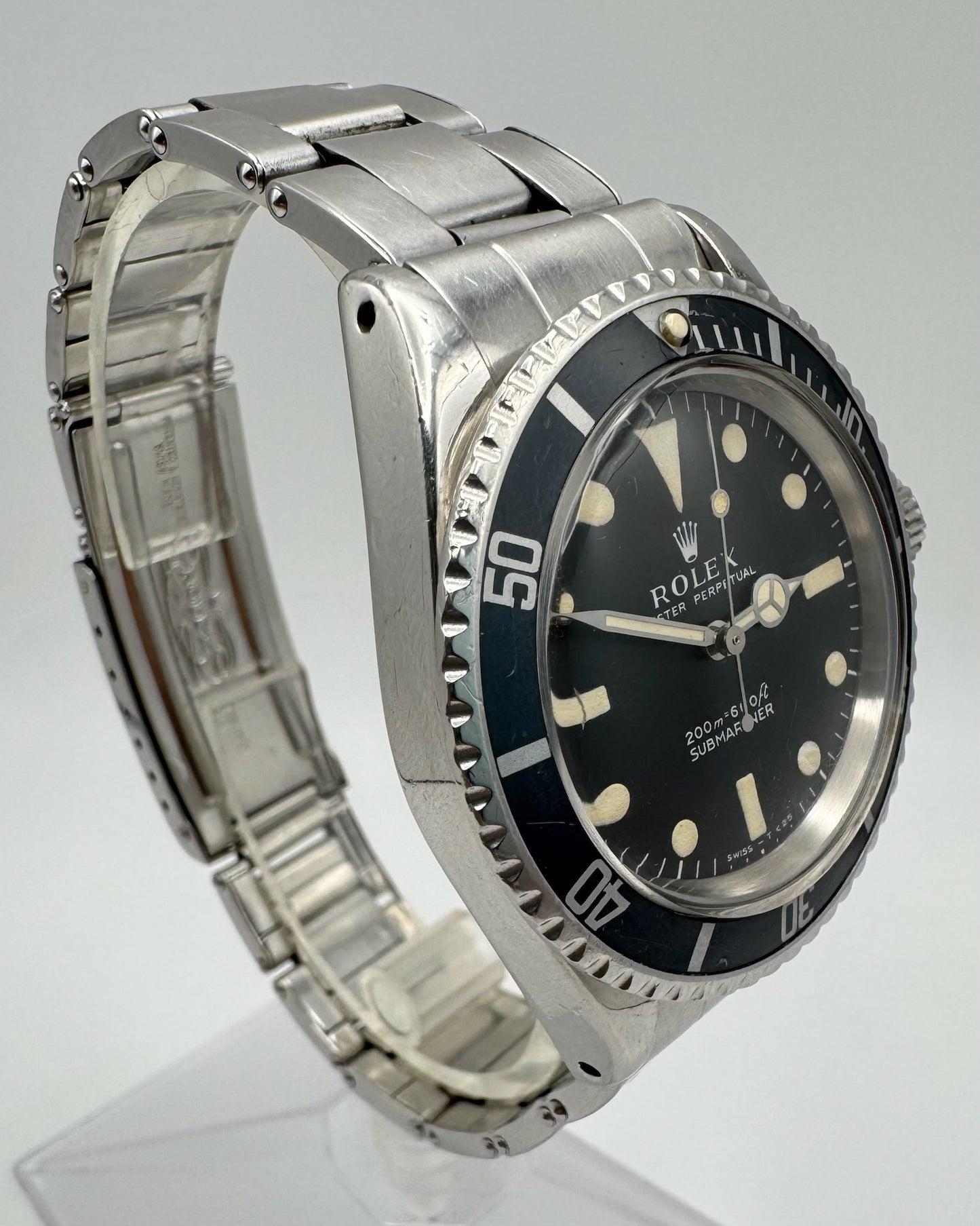 Rolex Submariner No Date 5513 Meters First Blue Insert 1968 (Full-Set)