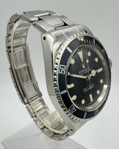 Rolex Submariner No Date 5513 Meters First Blue Insert 1968 (Full-Set)