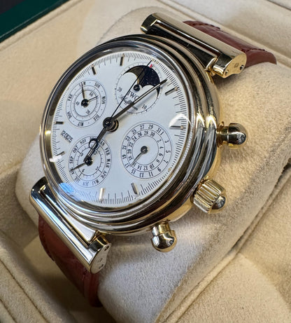 IWC Da Vinci Perpetual Calendar Chronograph Yellow Gold (Full-Set/Serviced)