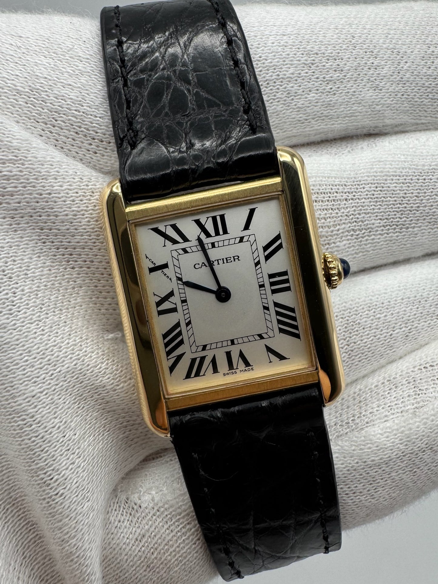 Cartier Tank Solo Gold/Steel Quartz (Box)