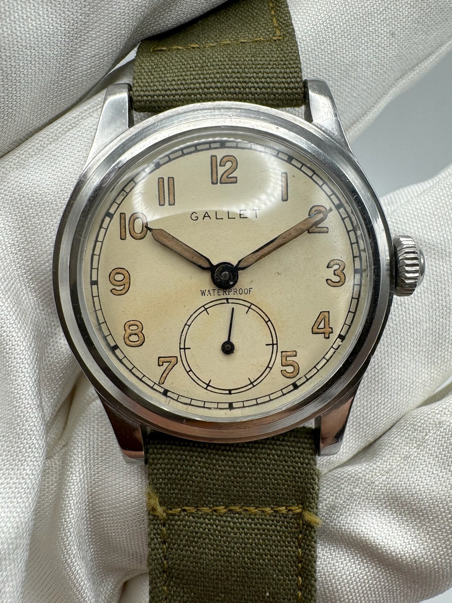 Gallet WWII Military Field Watch