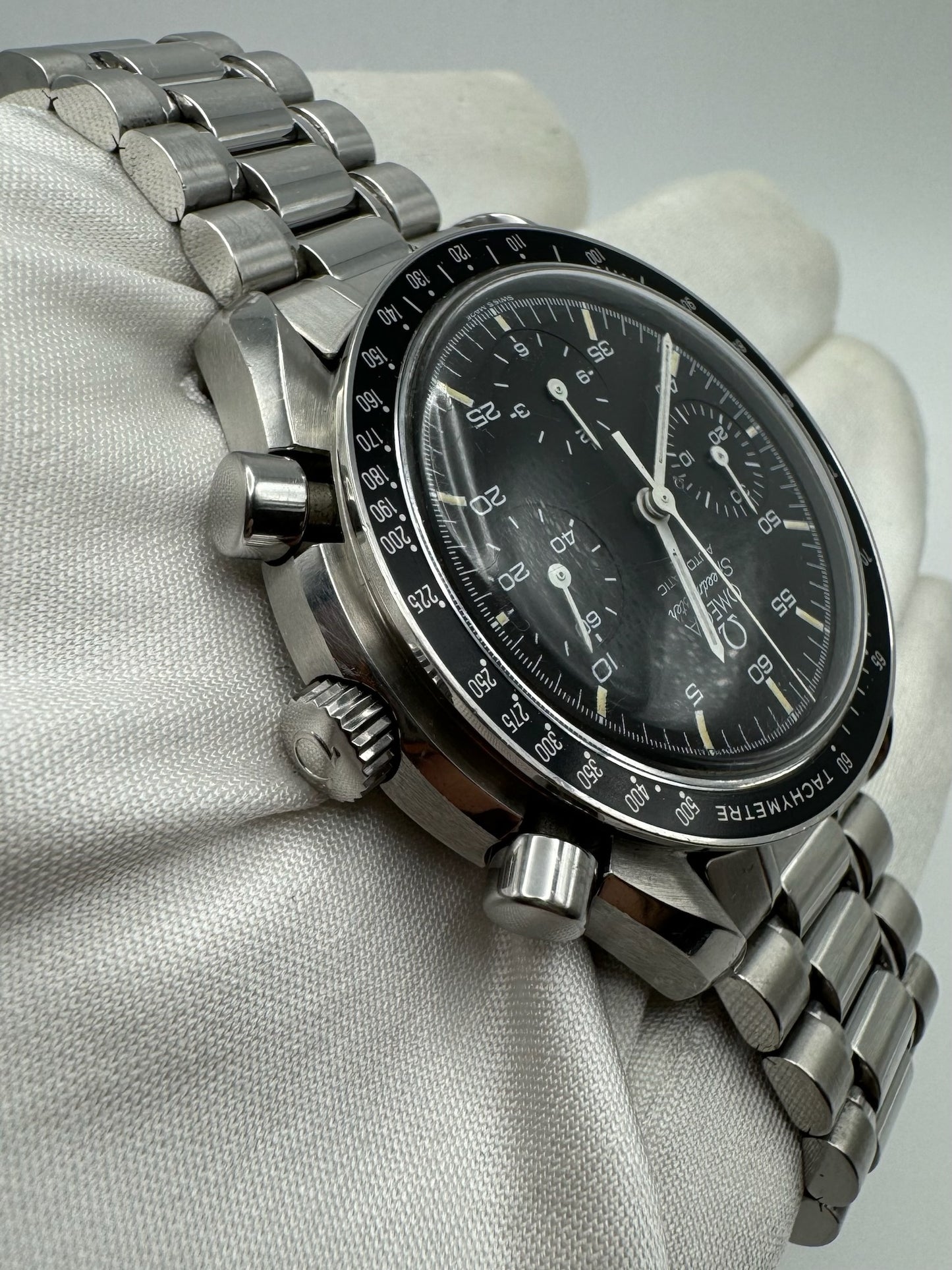 Omega Speedmaster Reduced with Tritium Dial