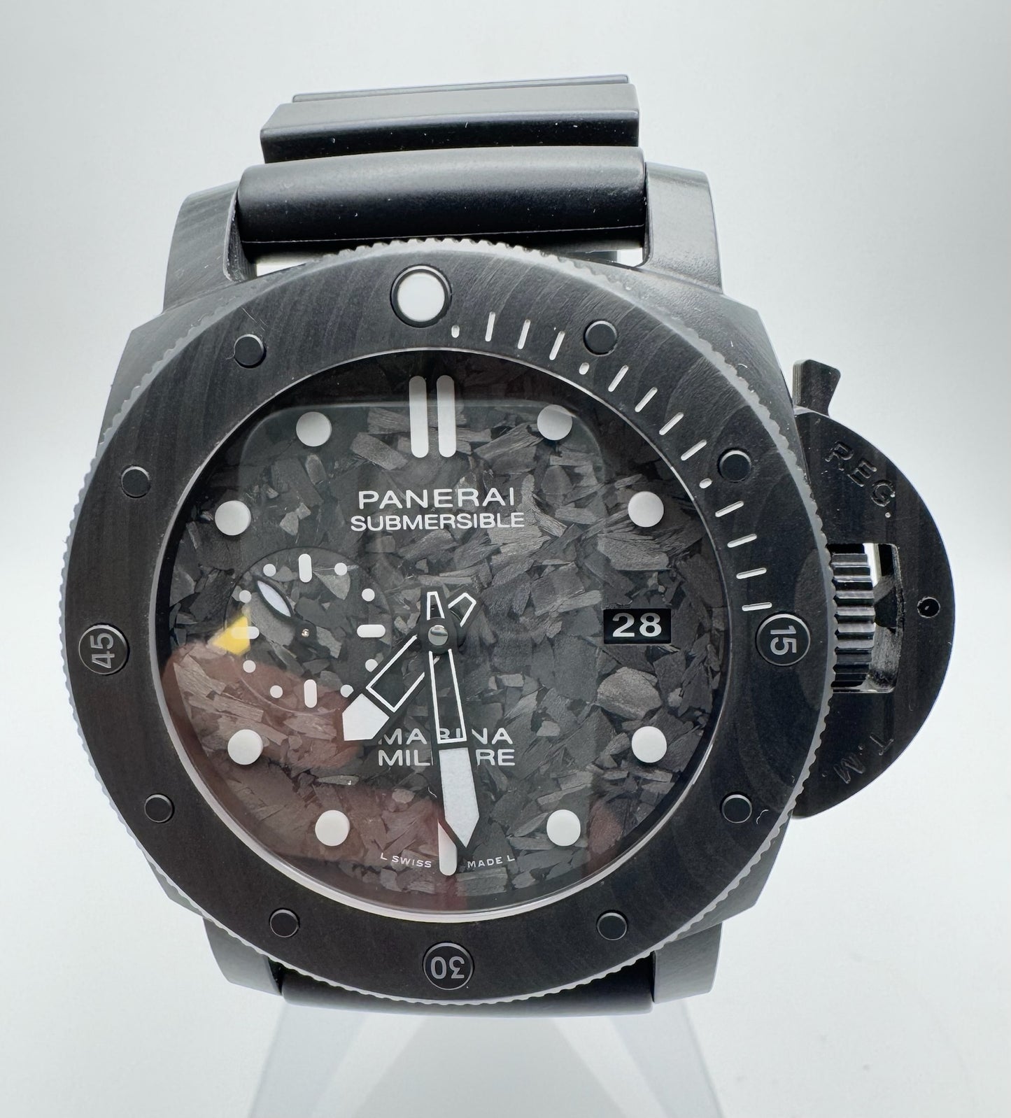 Panerai Luminor Submersible 47 Marina Militare Full Carbon (Full-Set)