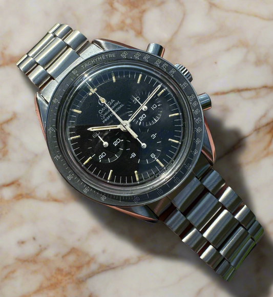 Omega Speedmaster Faded Insert Step T-Dial 1971